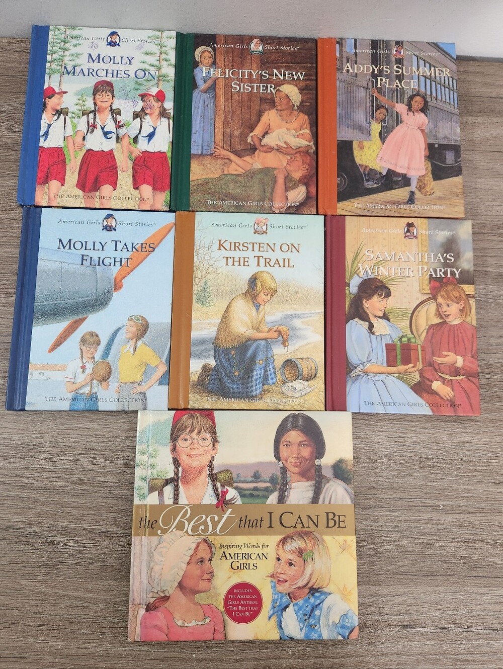 American Girl Short Stories Hardcover Books Lot of 7